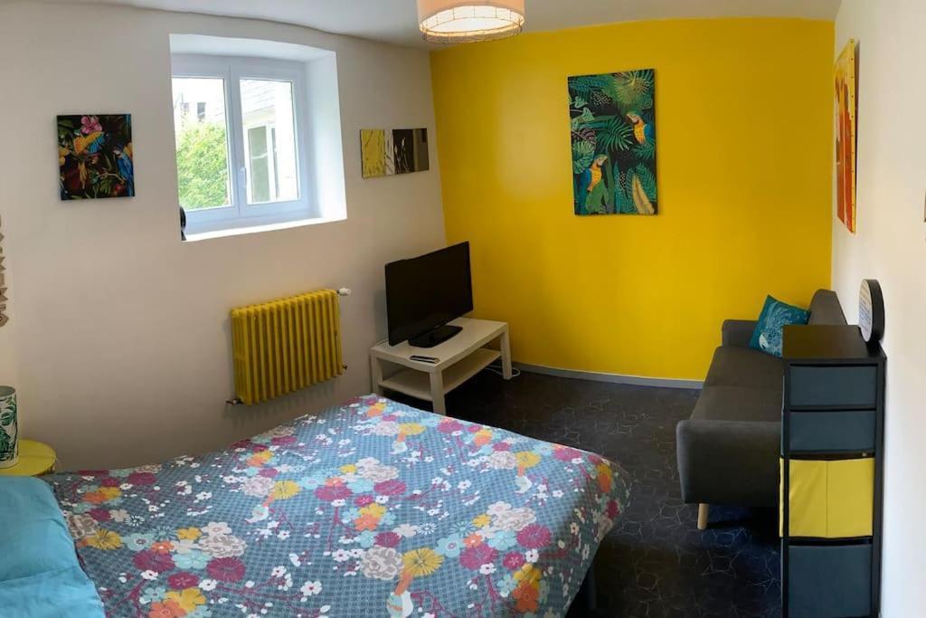 Logement Independant,Calme A 2 Pas Du Centre Ville Lannion Exterior foto