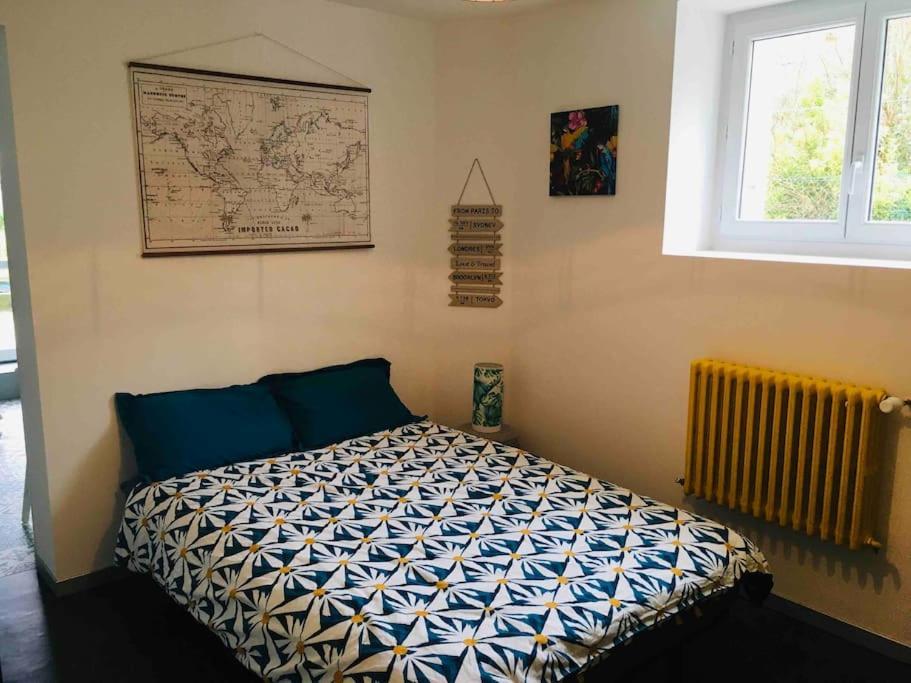Logement Independant,Calme A 2 Pas Du Centre Ville Lannion Exterior foto