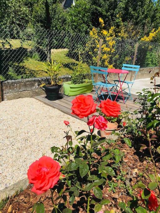 Logement Independant,Calme A 2 Pas Du Centre Ville Lannion Exterior foto